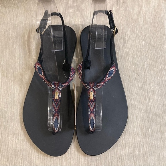 REEF Sz Cushion Bounce Slim T-Post in Amethyst Buckle Closure Sandals NEW - Picture 3 of 8